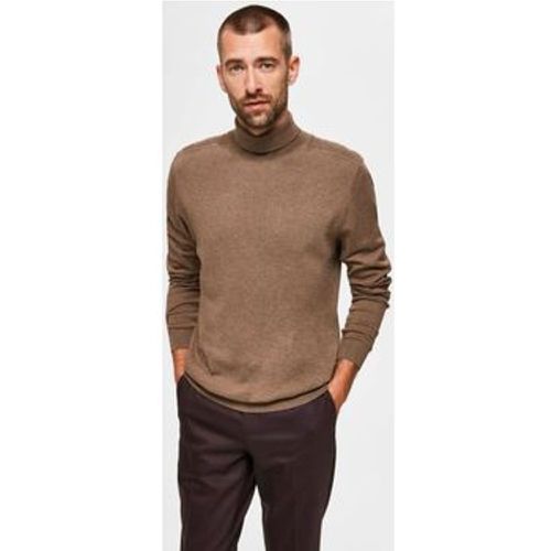 Pullover 16074684 BERG ROLL-TEAK MELANGE - Selected - Modalova