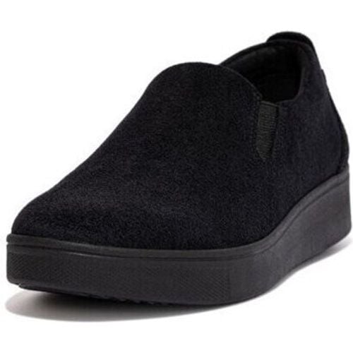 Sneaker RALLY II SUEDE SLIP-ON SNEAKERS ALL BLACK - FitFlop - Modalova