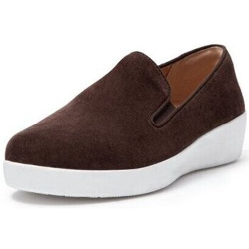 Damenschuhe SUPERSKATE LOAFER CHOCOLATE BROWN - FitFlop - Modalova