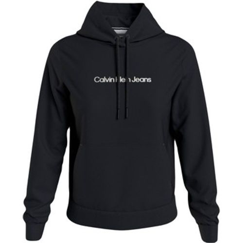 Sweatshirt Shrunken institutional hoodie - Calvin Klein Jeans - Modalova