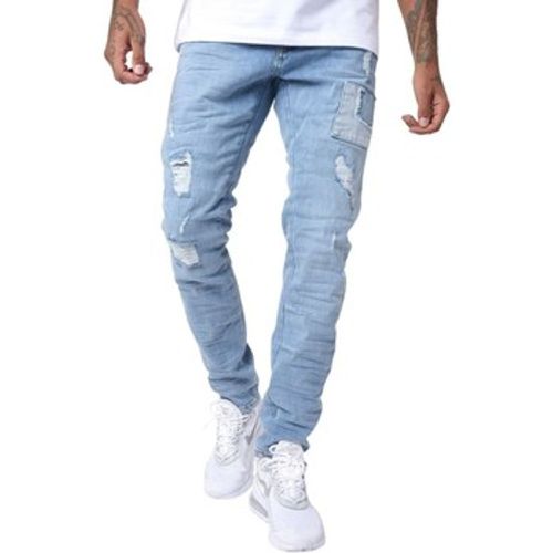 Slim Fit Jeans Jeans skinny avec empiècements style patch - Project X Paris - Modalova