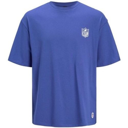 T-Shirts & Poloshirts 12206810 NFL LOGO TEE-MAZARINE BLUE LOOSE FIT - jack & jones - Modalova