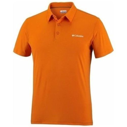 Poloshirt Koszulka Męska Triple Canyon Pomarańcz - Columbia - Modalova