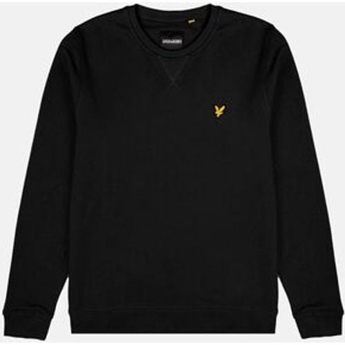 Sweatshirt ML1131V BRUSHED NECK CREW-Z865 JET BLACK BRUSHED - Lyle & Scott - Modalova