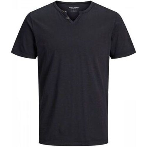 T-Shirts & Poloshirts 12164972 SPLIT-BLACK - jack & jones - Modalova