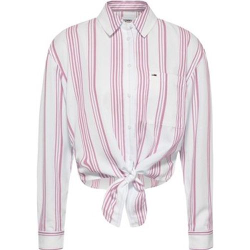 Blusen Front tie stripe shirt - Tommy Jeans - Modalova