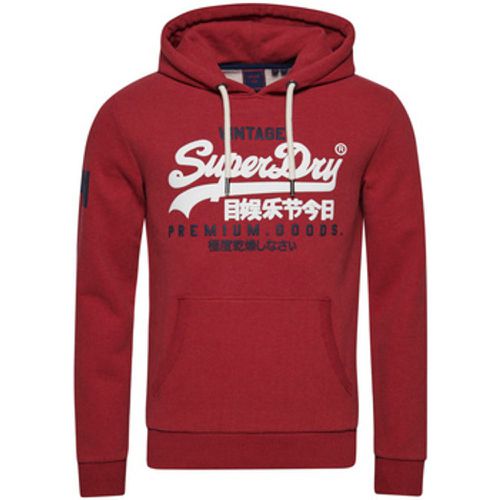 Sweatshirt Sweat à capuche Vintage Logo Emb Zip Track - Superdry - Modalova