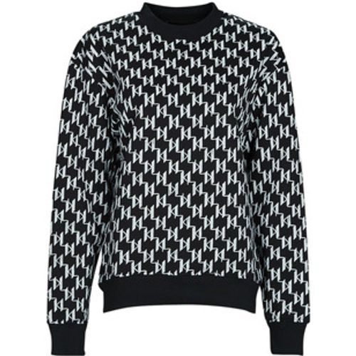 Sweatshirt UNISEX ALL-OVER MONOGRAM SWEAT - Karl Lagerfeld - Modalova