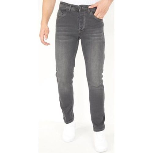 Slim Fit Jeans Grijze Regular Jeans Mannen Grijs - True Rise - Modalova