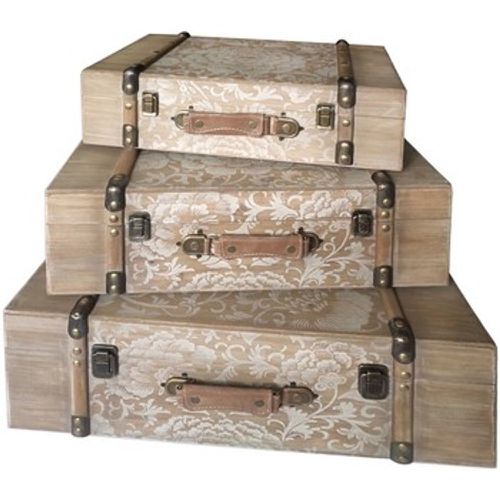 Körbe, Kisten, Regalkörbe Dekorative Koffer 3 Einheiten - Signes Grimalt - Modalova