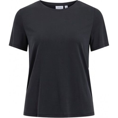 Sweatshirt Modala O Neck T-Shirt - Black - Vila - Modalova