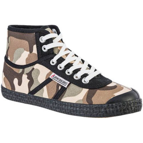 Sneaker Camo Canvas Boot K202418 8885 Various Brown - Kawasaki - Modalova