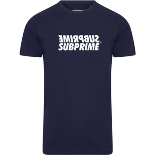 Subprime T-Shirt Shirt Mirror Navy - Subprime - Modalova