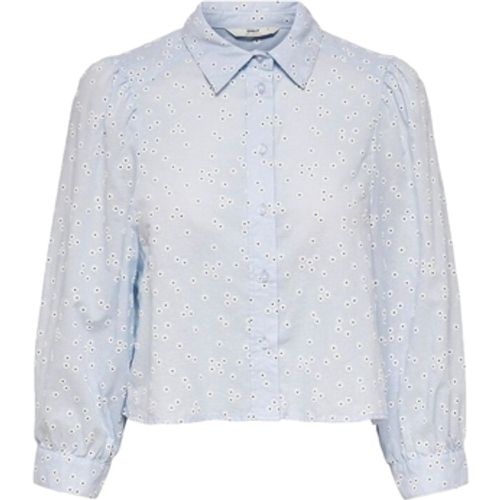 Blusen Shirt Tilde 7/8 - Cashmere Blue - Only - Modalova