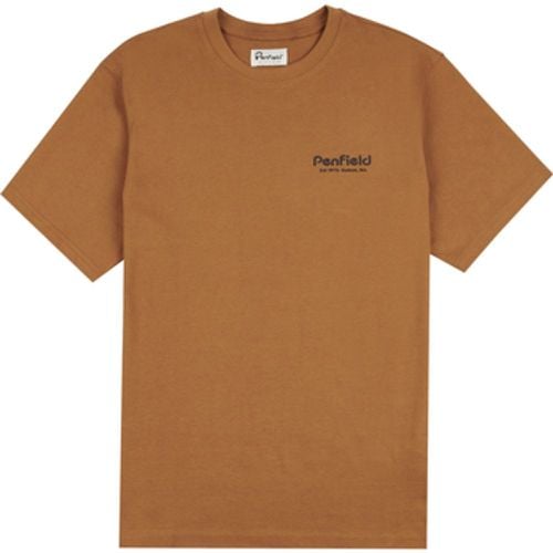 T-Shirt T-shirt Arc Mountain Back Graphic - Penfield - Modalova