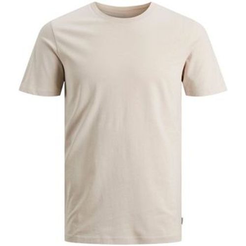 T-Shirts & Poloshirts 12156101-BASIC TEE-MOONBEAM - jack & jones - Modalova