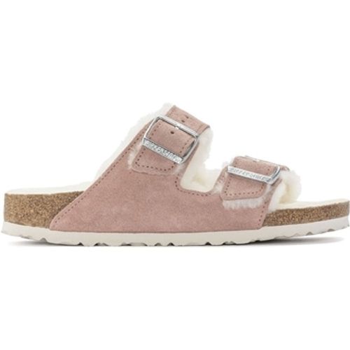 Sandalen Arizona Shearling 1023258 Narrow - Pink Clay - Birkenstock - Modalova