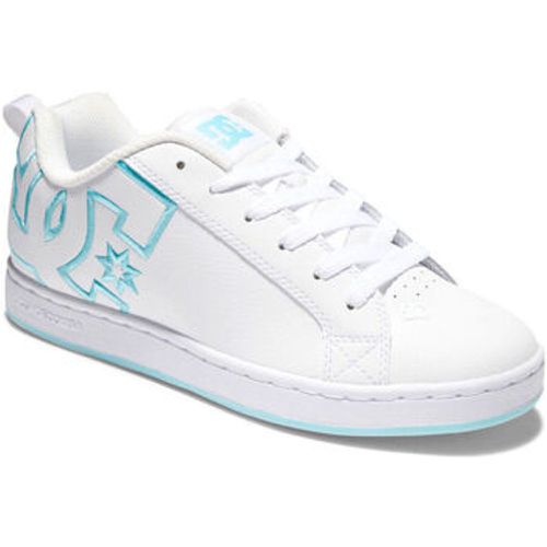 Sneaker Court graffik 300678 WHITE/WHITE/BLUE (XWWB) - DC Shoes - Modalova