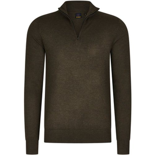 Sweatshirt Half Zip Trui Cold Brown - Mario Russo - Modalova