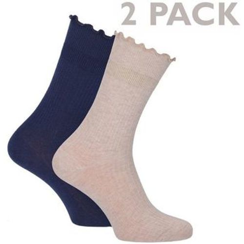 Strumpfwaren Damen Socken mit Rüschen-Abschlussbund 2-er Pack - tamaris - Modalova