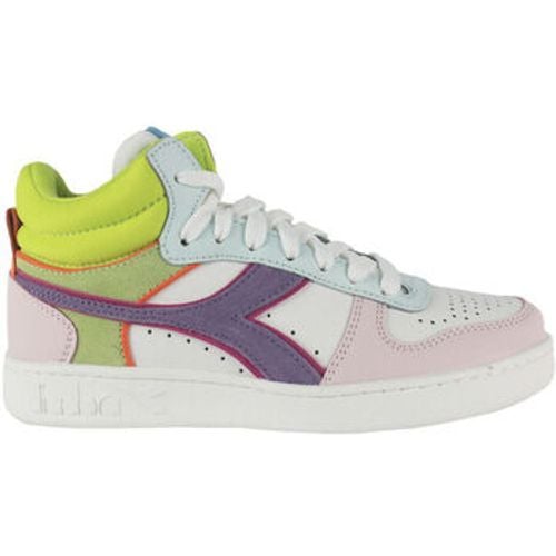 Sneaker 501.188552 01 C9736 White/Potpourri/Blue gras - Diadora - Modalova