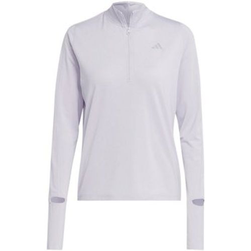 Langarmshirt Sport Fast 1/2 Zip flieder HR5704 - Adidas - Modalova