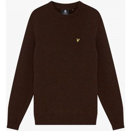 Pullover KN921VF CREW NECK LAMBSWOOL-W82 SEDIMENT MARL - Lyle & Scott - Modalova