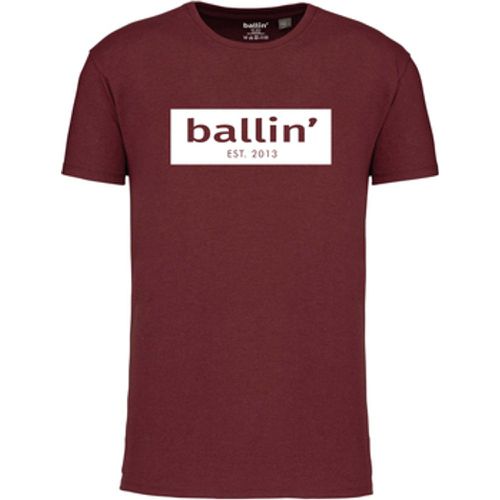 T-Shirt Cut Out Logo Shirt - Ballin Est. 2013 - Modalova