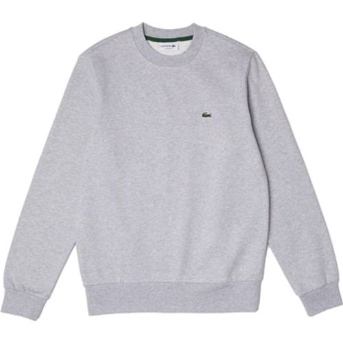 Sweatshirt Organic Brushed Cotton Sweatshirt - Gris - Lacoste - Modalova