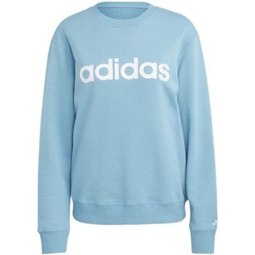 Sweatshirt Sport W LIN FT SWT,PREBLU/WHITE IC6882 - Adidas - Modalova