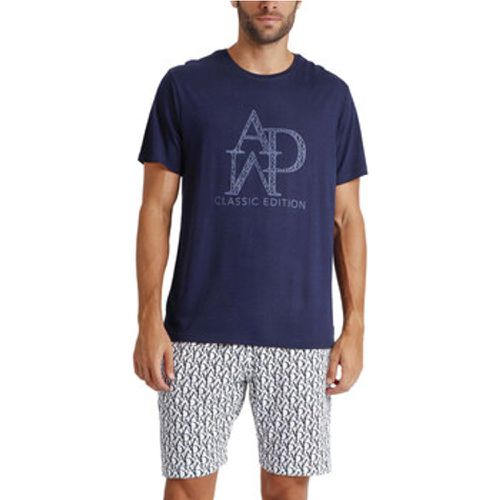 Pyjamas/ Nachthemden Pyjama Shorts T-Shirt Logo Soft - Admas - Modalova