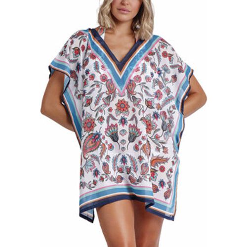 Pareo Strandkaftan White Paisley - Admas - Modalova