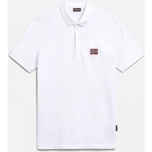 T-Shirts & Poloshirts EBEA NP0A4G2M-002 BRIGHT WHITE - Napapijri - Modalova