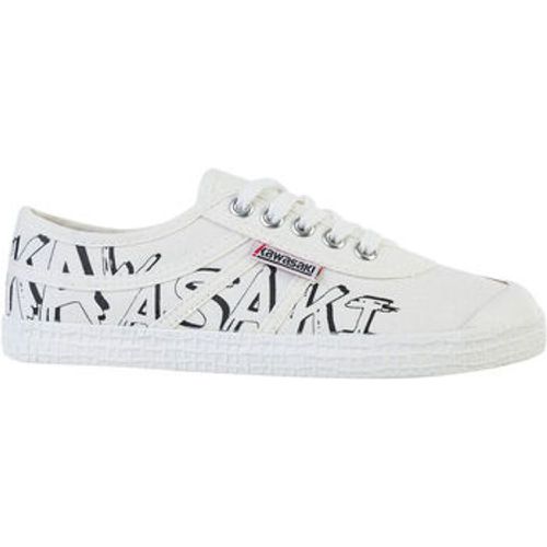 Sneaker Graffiti Canvas Shoe K202416 1002 White - Kawasaki - Modalova
