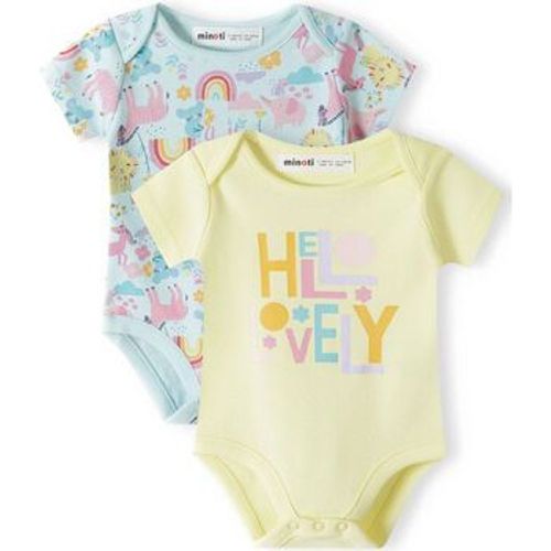 Bodys 2er-Pack Bodys für Babys (0-12m) - Minoti - Modalova