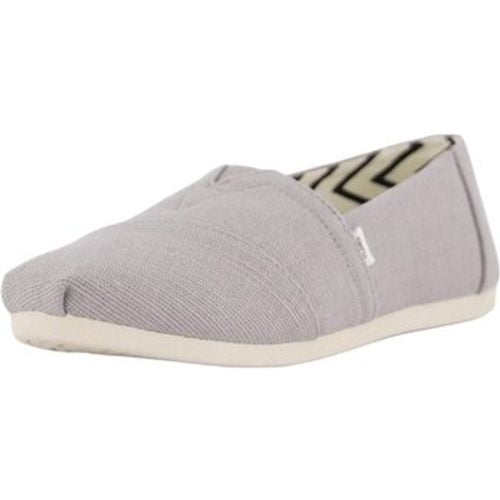 Damenschuhe Slipper Alpargata 10017741 grey heritage canvas 10017741 - TOMS - Modalova