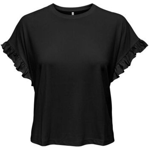 T-Shirts & Poloshirts 15252456 FREE LIFE-BLACK - Only - Modalova