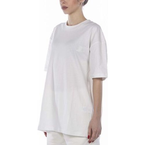 T-Shirts & Poloshirts Embroidered Logo Bianco - Heaven Door - Modalova