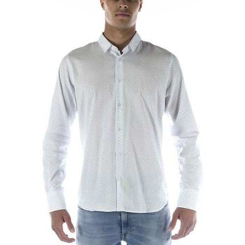 Hemdbluse Camicia Bianco Azzurro - Sl56 - Modalova