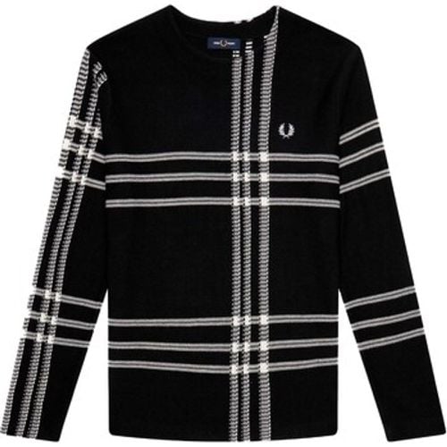 Sweatshirt Maglione Tartan Nero - Fred Perry - Modalova