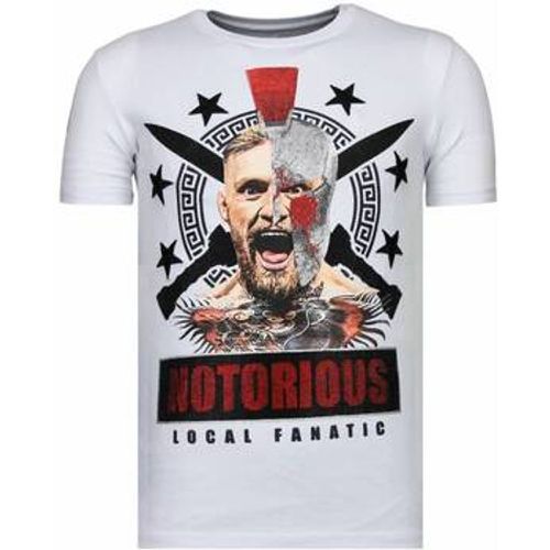 T-Shirt Conor Notorious Warrior – Strass – - Local Fanatic - Modalova