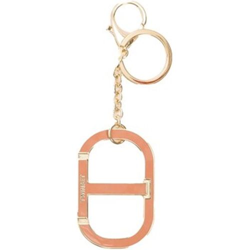 Schlüsselanhänger Portachiavi In Metallo Con Oval T E Moschettone - Twin Set - Modalova