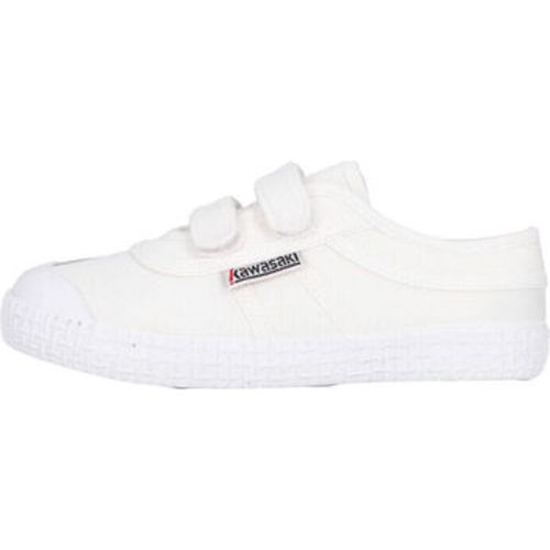 Sneaker Original Kids Shoe W/velcro K202432-ES 1002S White Solid - Kawasaki - Modalova