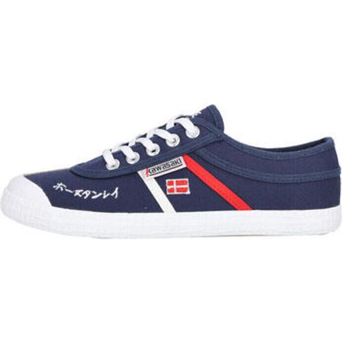 Sneaker Signature Canvas Shoe K202601-ES 2002 Navy - Kawasaki - Modalova