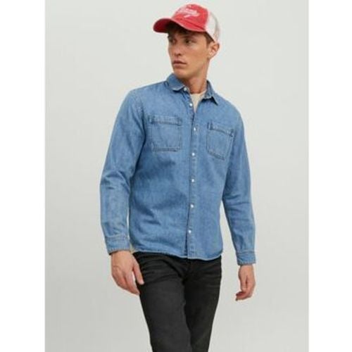 Hemdbluse 12224328 CREEK-LIGHT BLUE DENIM - jack & jones - Modalova