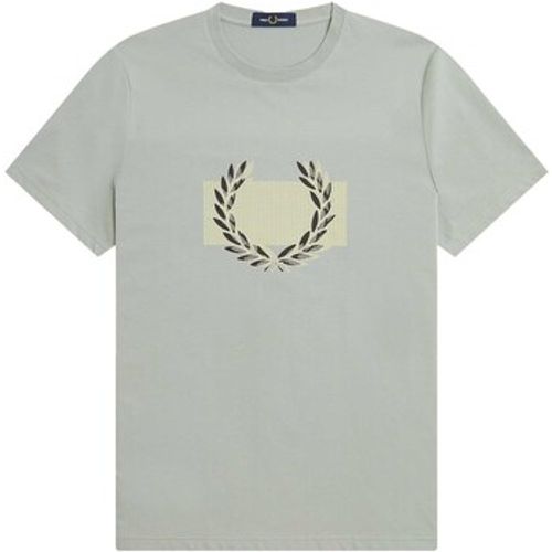 T-Shirts & Poloshirts Fp Col Bloc Laurel Wreath T-Shirt - Fred Perry - Modalova