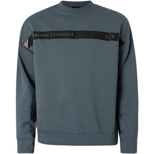 Sweatshirt Sweatshirt mit Logostreifen - EAX - Modalova