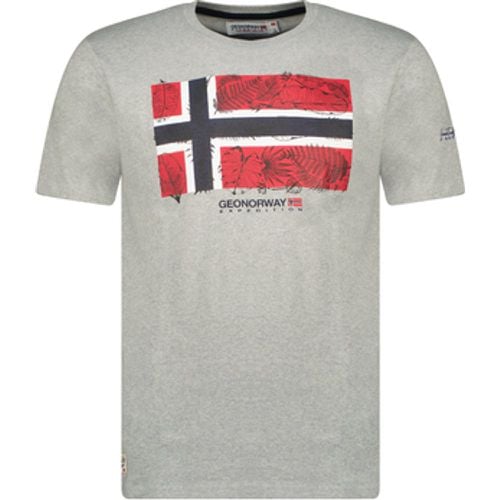T-Shirt SW1239HGNO-BLENDED GREY - Geo Norway - Modalova