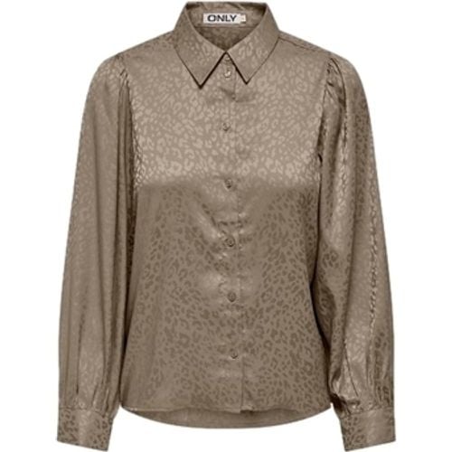 Blusen Shirt Lalley Zora L/S - Weathered Teak - Only - Modalova