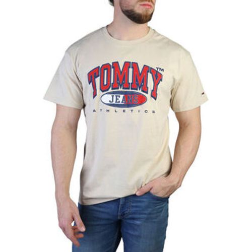 T-Shirt dm0dm16407 aci brown - Tommy Hilfiger - Modalova
